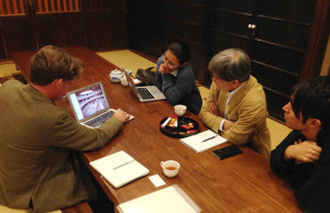 Todd and Hagino 15:11:12 meeting yoshiyamachi machiya of kyoto arch