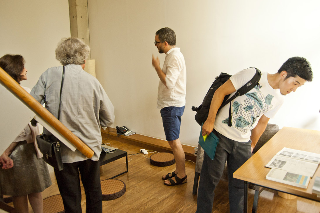 Vincent Romagny. Visite d'atelier. Villa Kujoyama