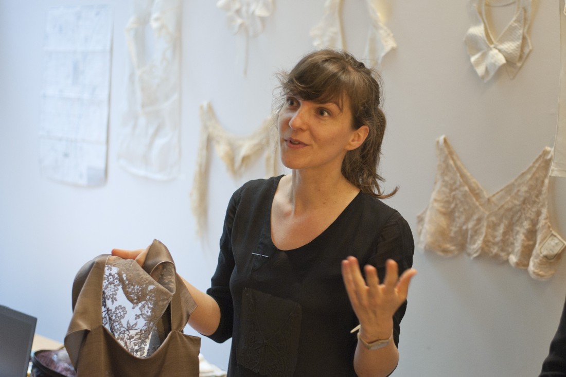 Aurore Thibout. Visite d'atelier