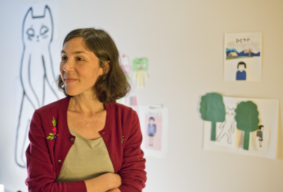Iris de Moüy. Visite d'atelier