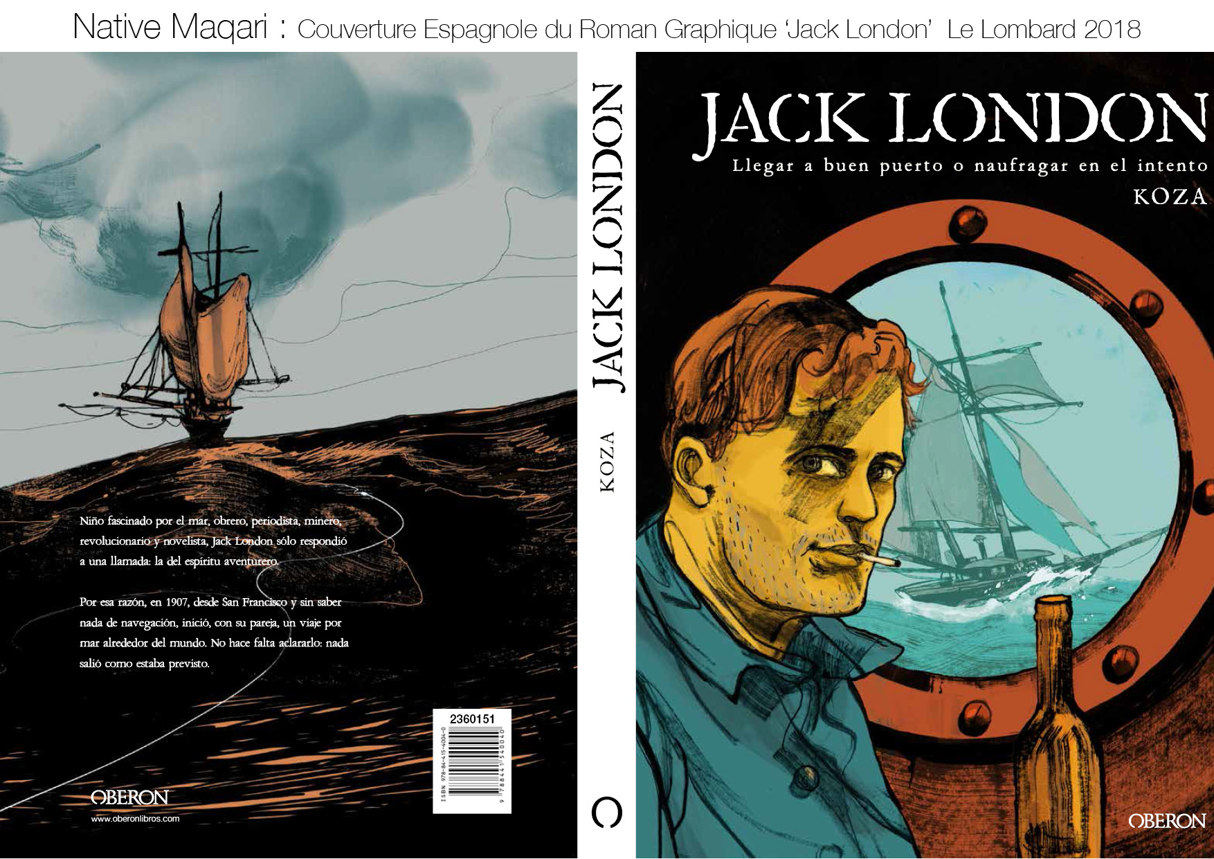 Native Maqari_Couverture Jack London_2018