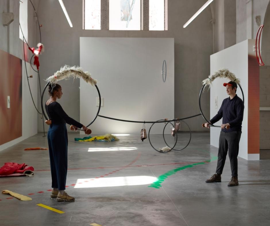 Karin Schlageter_vue de l'exposition Bovis à 13.000 d'Eric Giraudet de Boudemange_centre art les capucins_2019_credit F. Deladerriere (2)
