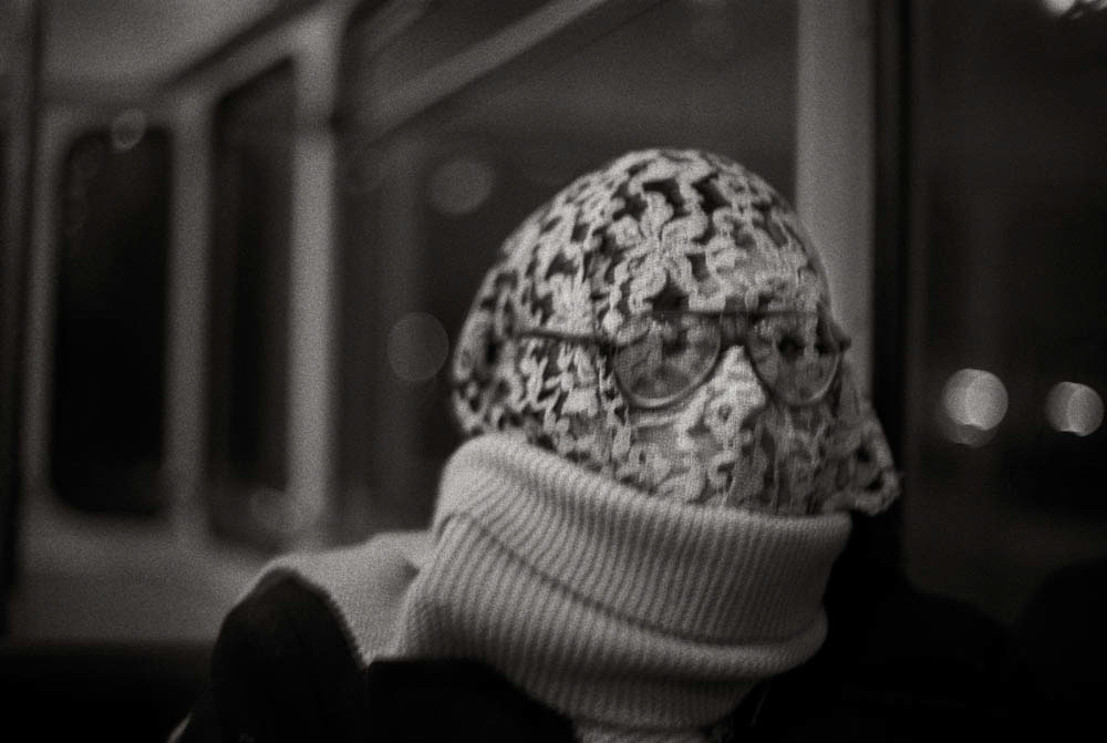 Portrait d’Alain B. Retour du lycée par le bus de la ligne 15, Strasbourg, France, 1973