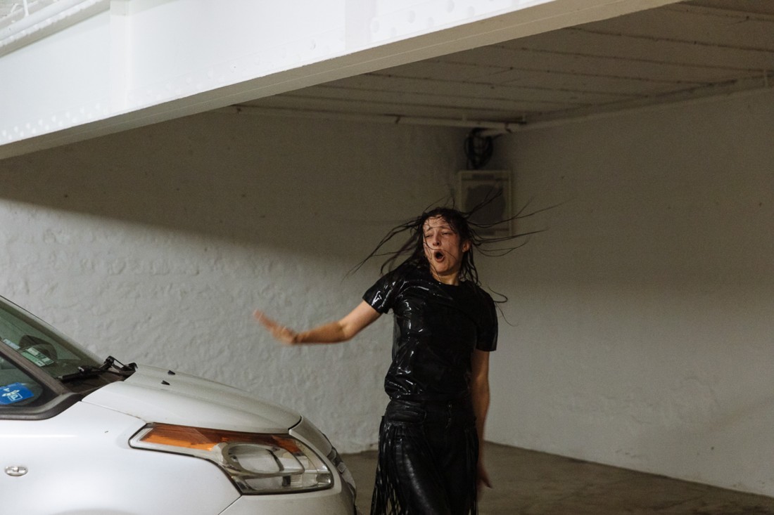 Crash, adaptation de Forian Pautasso et Grégoire Schaller, avec Stéphanie Aflalo, à la Ménagerie de verre, mars 2021 © Vinciane Lebrun / Voyez-Vous
